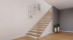 Foto de ter Hürne: cuando suelo y escalera se convierten en una sola unidad
