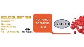 Foto de Allod mostrar� sus �ltimas innovaciones en TPE en Equiplast 2026