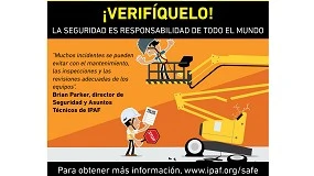 Foto de La campaña mundial de seguridad 2026 de IPAF se centra en inspecciones de PEMP/PTA