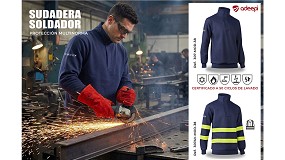 Foto de Nueva sudadera Adeepi pensada para el soldador: seguridad, confort y resistencia en una sola prenda