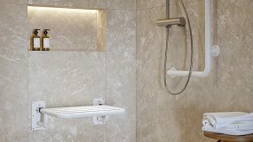 Foto de Asiento abatible para ducha de Genwec