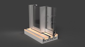Foto de �The One�, la corredera minimalista de Grupo Alumed con tecnolog�a Low Lambda de Technoform