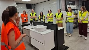 Foto de Cerámica en Vivo afianza su papel como punto de encuentro profesional para el sector de la cerámica y el baño