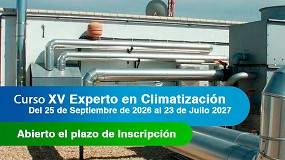 Foto de Abierta la matrícula de la XV edición del Curso de Experto en Climatización