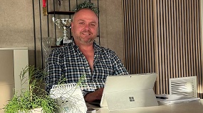 Foto de Entrevista con Christian Bueno, gerente de Vetas de Madera y Con Muchas Tablas