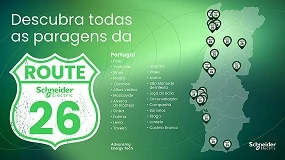 Foto de Roadshow Rota 26 da Schneider Electric com 23 paragens em Portugal