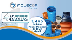 Foto de Molecor participar� en el 38�Congreso DAQUAS con innovadoras soluciones en el Sal�n Tecnol�gico del agua