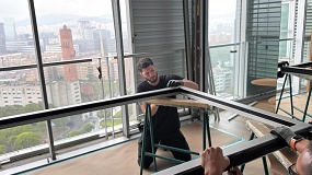 Foto de La instalaci�n tambi�n forma parte de la ventana