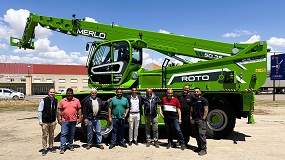 Merlo Ib�rica entrega en Espa�a la primera Roto 50.35SPLUS
