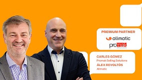 Foto de Entrevista a Carles G�mez (Promak Selling Solutions) y �lex Revolt�s (Alimatic)