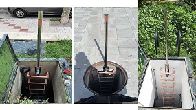 Foto de M�laga instala asideros de acero inoxidable en sus fuentes ornamentales
