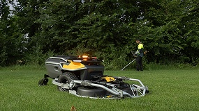 Stiga lanza APX Pro, su nuevo robot cortac�sped aut�nomo con inteligencia artificial para grandes superficies