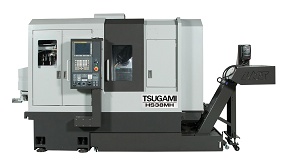 Tsugami HS38MH-5AX, el torno multitarea de cabezal m�vil
