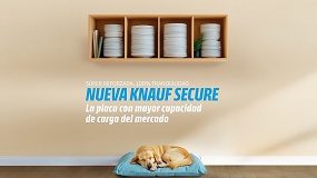Foto de Knauf presenta Secure: una nueva placa de yeso laminado de alta capacidad de carga para construcci�n en seco