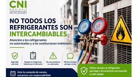 Foto de CNI advierte del riesgo por uso de refrigerantes no autorizados