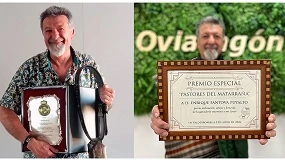 Foto de Enrique Fantova recibe un doble reconocimiento por su dedicación al sector ovino