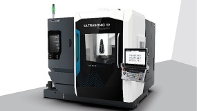 Foto de DMG MORI presenta la Ultrasonic 80 Precision para el mecanizado integrado de fresado y rectificado por ultrasonidos