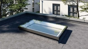 Foto de Janelas Velux para telhados planos criam ambientes luminosos, saud�veis e energeticamente eficientes