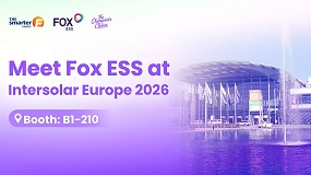 Foto de FOX ESS da un paso adelante con su rebranding en Intersolar Europe 2026