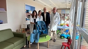 Foto de AESVi dona veinte sistemas de retención infantil al hospital materno infantil de Zaragoza