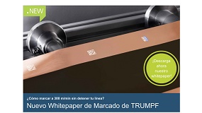 Foto de Trumpf publica un documento t�cnico sobre el marcado l�ser de piezas en movimiento para entornos de producci�n continua