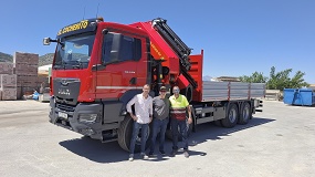 Foto de El Cocherito e Hijos refuerza su capacidad operativa con la Palfinger PK 92002 SH