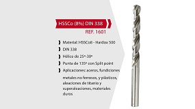 Foto de Hepyc lanza una broca con cobalto al 8% para el mecanizado de materiales de alta exigencia
