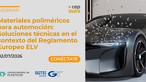 Un webinar analizar� el papel de los materiales polim�ricos en la adaptaci�n de la automoci�n al futuro Reglamento Europeo ELV