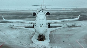 Foto de Protecci�n frente al hielo en el sector aeron�utico mediante recubrimientos calefactables de bajo consumo