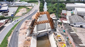 Foto de Soluciones modulares para optimizar la ejecución del puente de Jundiaí