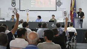 Foto de El precio medio de la subasta de Manchega en Fercam se queda en 675 euros