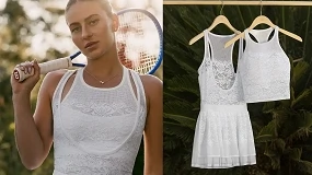 Foto de Wilson presenta la segunda edición del vestido Marta junto a Marta Kostyuk