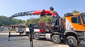 Foto de Ruscalleda refuerza su capacidad operativa con la incorporaci�n de una Palfinger PK 1650 TEC