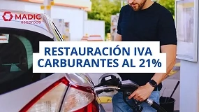 Foto de Madic aseproda aclara los ajustes informáticos necesarios por el regreso del IVA de los carburantes al 21%