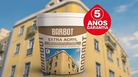 Foto de Barbot completa gama Extra com nova tinta para fachadas