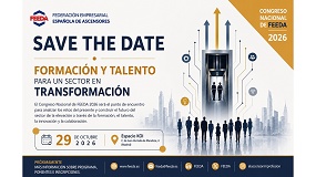 Feeda celebrar� el Congreso Nacional del Sector de la Elevaci�n 2026 el 29 de octubre en Madrid