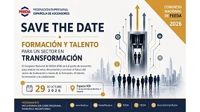 Foto de Feeda celebrará el Congreso Nacional del Sector de la Elevación 2026 el 29 de octubre en Madrid