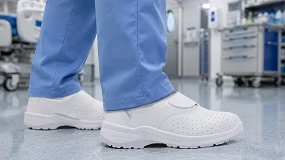 Foto de Brisa O1 Perforado de Panter: protección antimicrobiana, seguridad y confort al servicio de los profesionales sanitarios