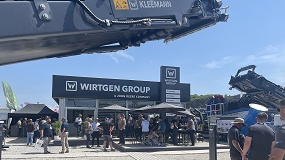 Amplia presencia de Wirtgen Group en Hillhead 2026