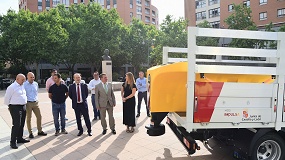 Foto de Castilla y Le�n refuerza la limpieza municipal de Valladolid con seis veh�culos