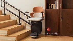 Foto de Stannah recibe el Red Dot Design Award 2026 por su silla salvaescaleras Joya
