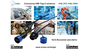 Ermec ampl�a su oferta de conectividad industrial con los conectores USB Tipo C de Bulgin