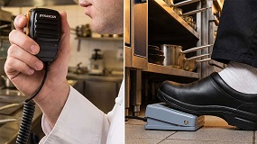 Pihernz presenta Dynascan CHEF-1, un nuevo sistema de comunicaci�n manos libres con pedal para el canal horeca