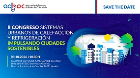 Adhac celebrar� el II Congreso de Sistemas Urbanos de Calefacci�n y Refrigeraci�n el pr�ximo 8 de octubre en Madrid