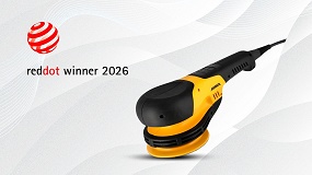 La pulidora rotativa Mirka Polaros RP 600 gana el Red Dot Product Design Award 2026