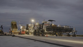 Foto de Maquinaria Wirtgen en la rehabilitaci�n de una autopista en pleno coraz�n de la regi�n petrolera de Texas