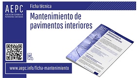 Foto de La AEPC publica una ficha t�cnica sobre el mantenimiento de pavimentos continuos interiores
