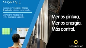 Foto de Masking apresenta na Veteco sistema que controla a espessura da pintura a p� em tempo real