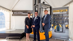 Jungheinrich reacondiciona su carretilla n�mero 100.000 y refuerza su apuesta por la econom�a circular