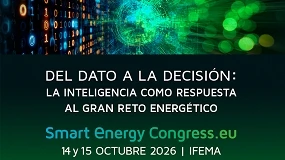 Foto de La inteligencia aplicada al dato marcará el Smart Energy Congress & Expo 2026 en un contexto de máxima exigencia energética